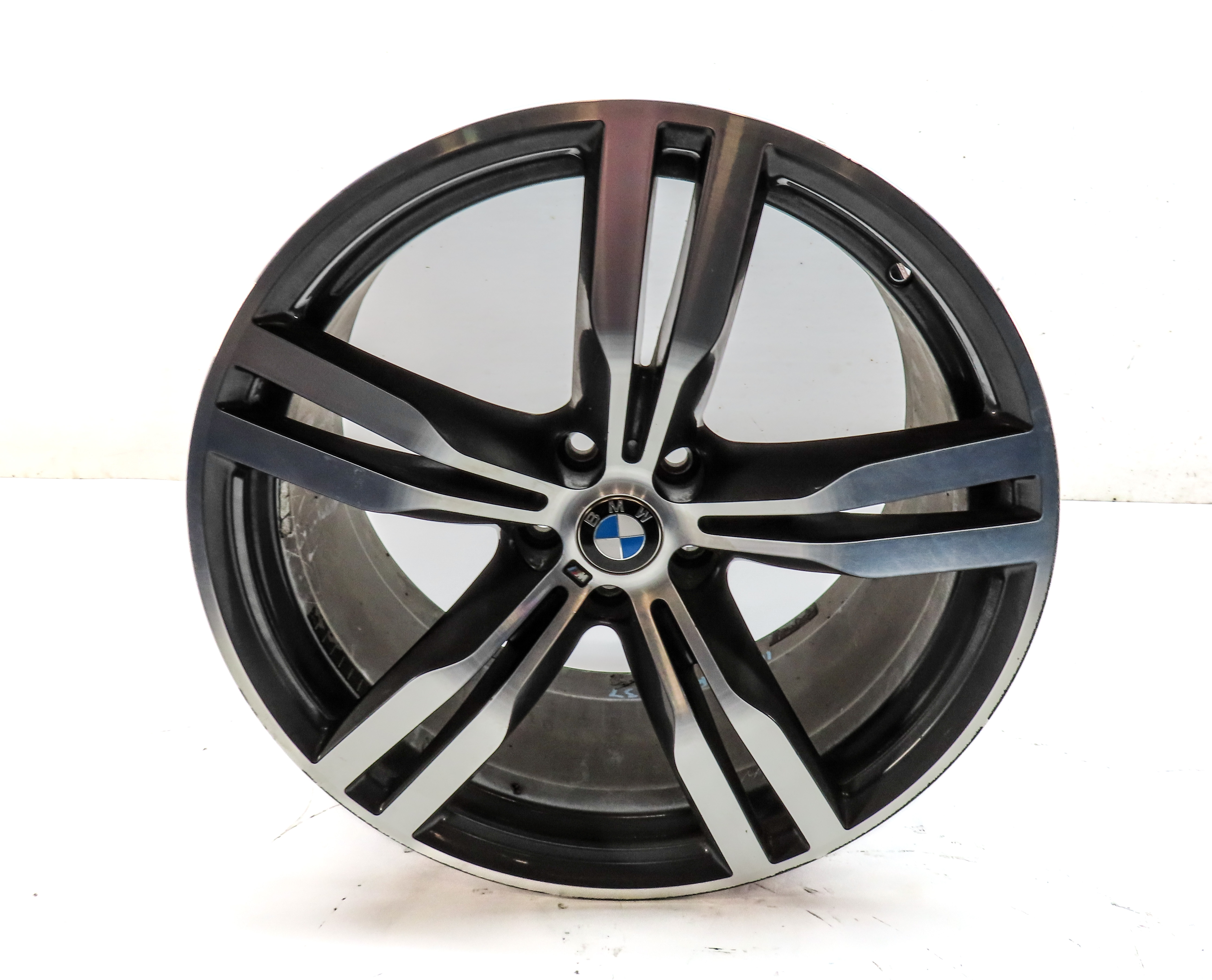 16-20 BMW 6GT 7 (G32 G11) 20x10 5 DOUBLE TWIN 10 SPOKE ALUMINUM ALLOY WHEEL RIM — exact item pictured